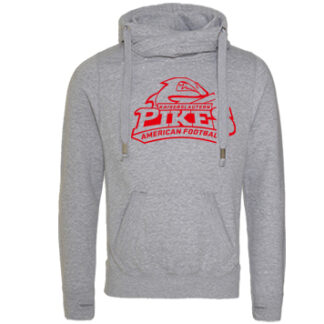 CROSS NECK HOODIE STAHLS