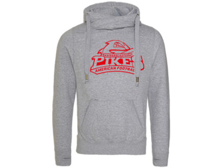 CROSS NECK HOODIE STAHLS