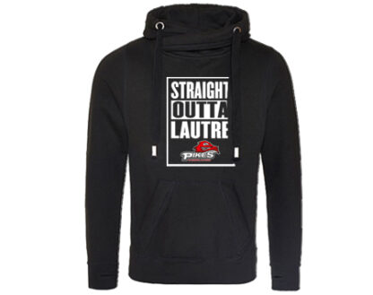 CROSS NECK HOODIE STAY – Bild 3