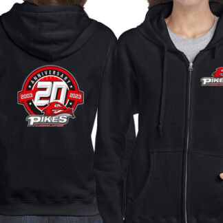 1Damen Zipped Hood Jacket 20 JAHRE